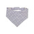 Vintage Lavender/Lavender Diagonal Plaid Reversible Slip-on Scrunchie Bandana (Small/Medium)