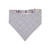 Vintage Lavender/Lavender Diagonal Plaid Reversible Slip-on Scrunchie Bandana (Medium/Large)