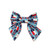 Texas Pride on Blue Sailor Bow - 5"