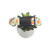 Orange You Bee Dog Collar (Medium, 1" Wide)