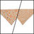 Peach Fuzz in Nature/Peach Floral Paisley Reversible Slide-on Bandana (Medium)