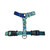 Preppy Bluebonnets on Green SureFit Harness (SM/MD)