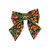 Peach Tree on Black Sailor Bow - 5"