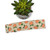 Peaches & Peach Polka Dots Dog Collar (XX-Large, 1.5" wide)