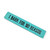 I Bark For No Reason (Turquoise) Leash Sleeve