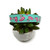 Flamingo Float Toss Dog collar (Small, 3/4" wide)