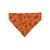 Daisy Pumpkins/ Orange Leaves Reversible Slide-on Bandana (Small)
