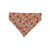 Daisy Pumpkins/ Orange Leaves Reversible Slide-on Bandana (Medium)