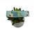 Floral Fuck This Shit Dog Collar (Large)