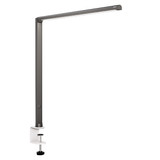 ofinto Tischlampe Lumino Desk Graphite mit Tischklammer Weiss - LED-Arbeitsplatzlampe mit robuster Schraubklammer-Befestigung