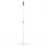 Büro-Stehlampe Lumino Pro in Weiss, Studioaufnahme Frontalansicht