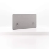 ofinto Akustik-Trennwand grau 120cm x 60cm Produktfoto - schallabsorbierende Schreibtisch-Trennwand aus recyceltem PET mit C-Klemmen-Befestigungssystem