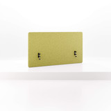 ofinto Akustik-Trennwand grün 120cm x 60cm Produktfoto - schallabsorbierende Schreibtisch-Trennwand aus recyceltem PET mit C-Klemmen-Befestigungssystem