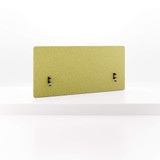 ofinto Akustik-Trennwand grün 140cm x 60cm Produktfoto - schallabsorbierende Schreibtisch-Trennwand aus recyceltem PET mit C-Klemmen-Befestigungssystem