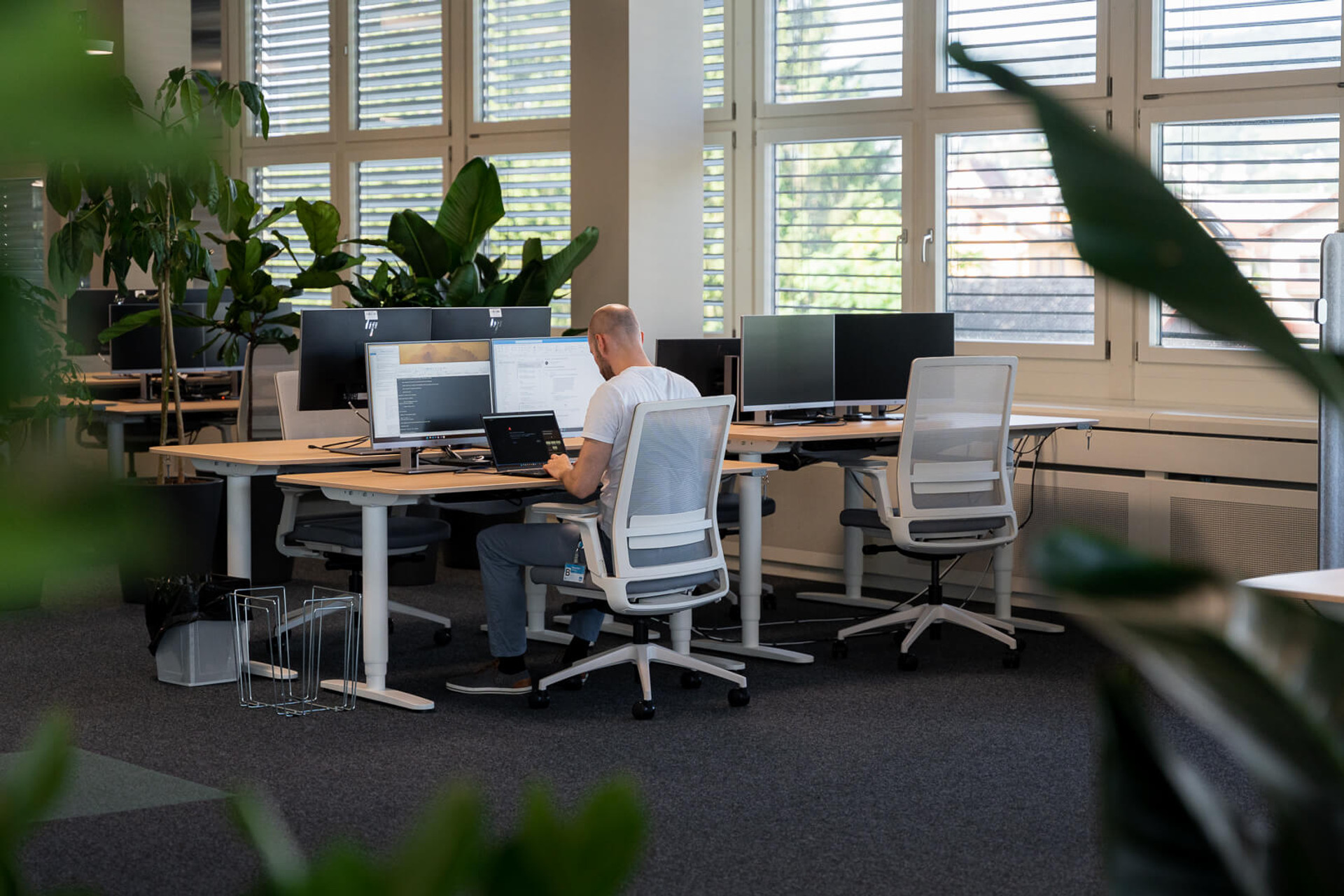 Success Story: Aménagement d'un bureau paysager pour enersuisse AG