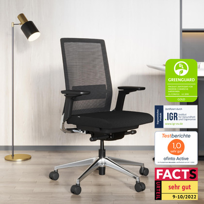 Der ofinto ergonomische Stuhl Active im Home-Office