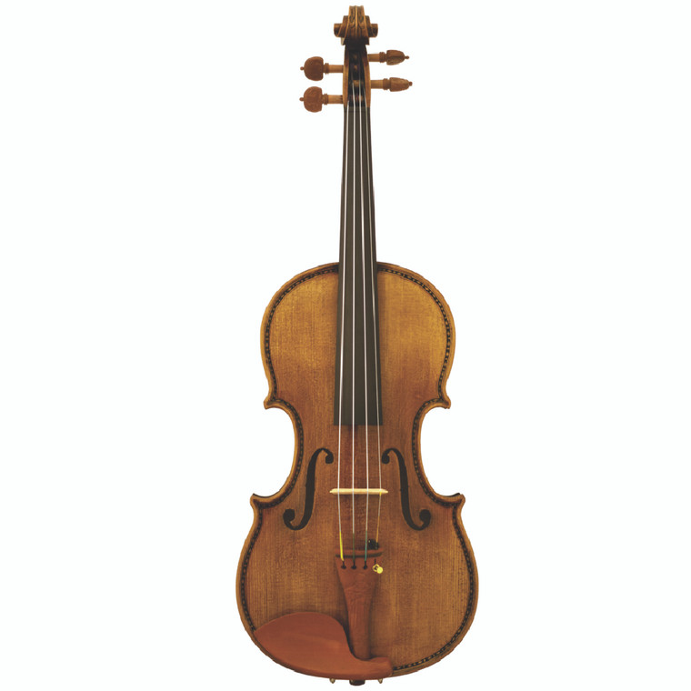 Decorated Hellier Strad Violin Front