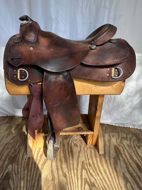 CUSTOM RANCH SADDLERY TRAINING SADDLE 16"