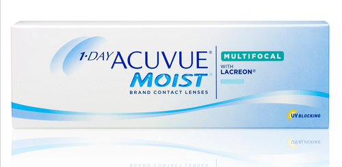 Acuvue moist Multifocal daily contact lenses 90 pack