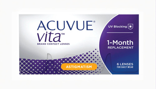 Acuvue Vita Monthly Lenses for Astigmatism 6 Pack