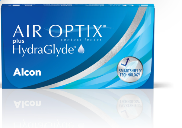 Alcon AirOptix Plus Hydraglyde Monthly Lenses 3 pack