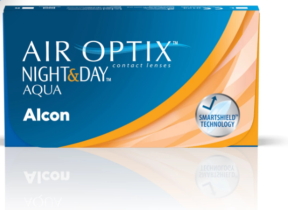 AirOptix Night and Day AQUA Monthly Lenses 3 Pack