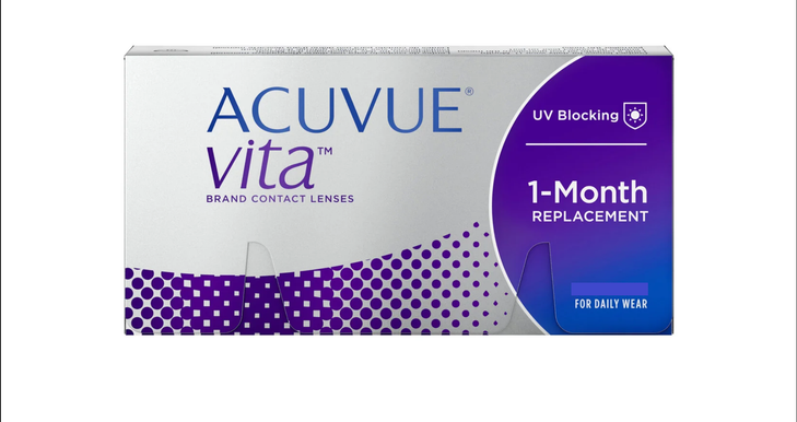 Acuvue Vita Monthly Lenses Sphere 6 Pack