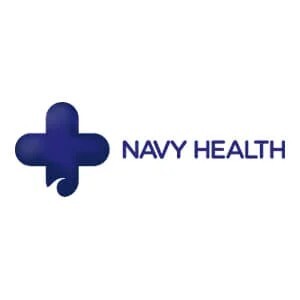 Navy Health Logo