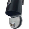 Wall mounted ashtray black