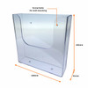 A5 Wall Brochure Holder