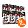 8xDL wall brochure holder