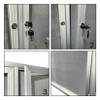 Fabric Bulletin Board- 1800x900 Grey