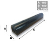 Rubber Dock Bumper D Type 1000mm