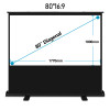 ErgoDC Retractable Projector Screen 80" 16:9