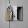 Brass Security Padlock with Passcode 102x50x14mm