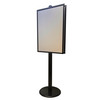 Black A1 Poster Stand with Eco Frame - Double Sided