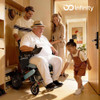 Infinity Comfort Electric Wheelchair - Blue
