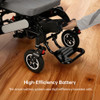 Infinity Comfort Electric Wheelchair Grey