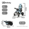 Infinity Comfort Electric Wheelchair - Blue