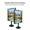 A0 Poster Stand- Double Sided Black With 32mmHeavy Duty Snap Frame