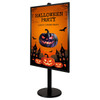 A0 Poster Stand- Single Sided Black With 32mm Heavy Duty Snap Frame