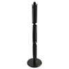 3x A3 Poster Stand - Double Sided Black With 32mm Heavy Duty Snap Frame