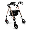 SectorCare LiteRoll Aluminium Rollator Walker - Champagne