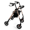 SectorCare LiteRoll Aluminium Rollator Walker - Champagne