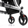 SectorCare ComfortRoll Rollator Walker with Backrest - Grey
