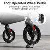 SectorCare ComfortRoll Rollator Walker with Backrest - Grey