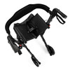 SectorCare TrailGlide Suspension Rollator Walker - Black 