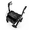 SectorCare TrailGlide Suspension Rollator Walker - Black