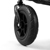 SectorCare TrailGlide Suspension Rollator Walker - Black 