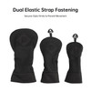STACK Golf Head Cover Black